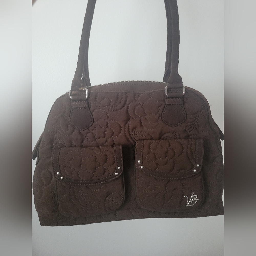 Vera Bradley Chocolate Brown Satchel